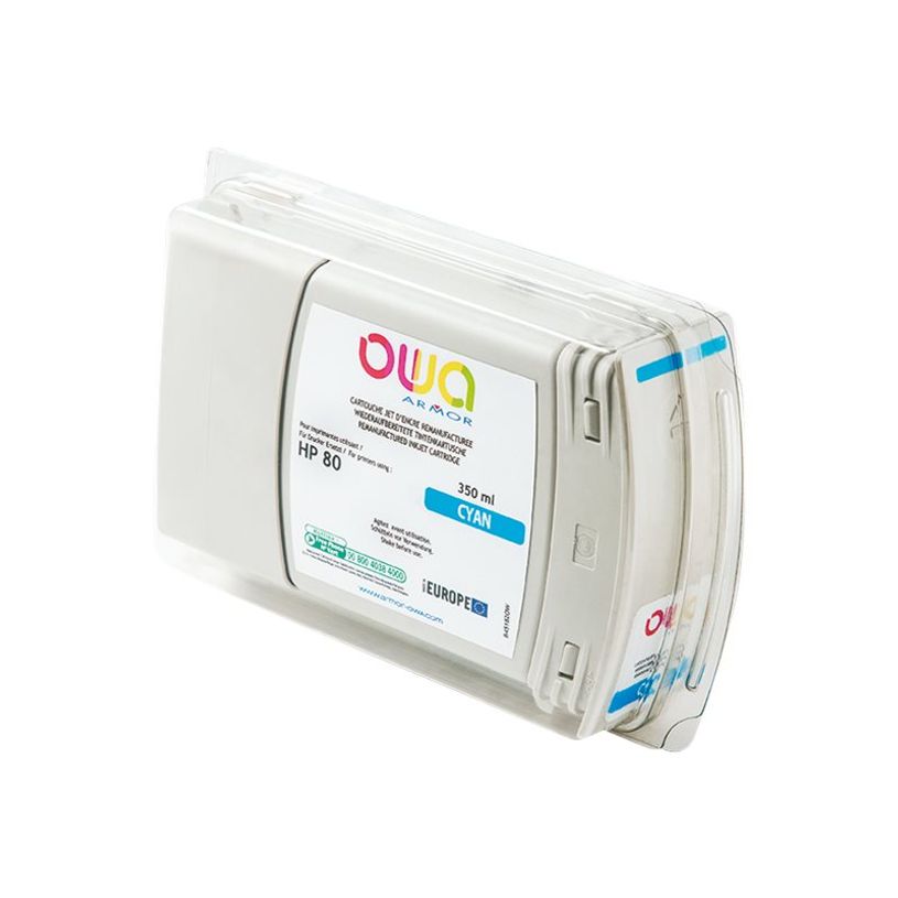 3112539351052-HP 80XL - remanufacturé OWA B45182OW - cyan - cartouche d'encre-P_79423607_3-2