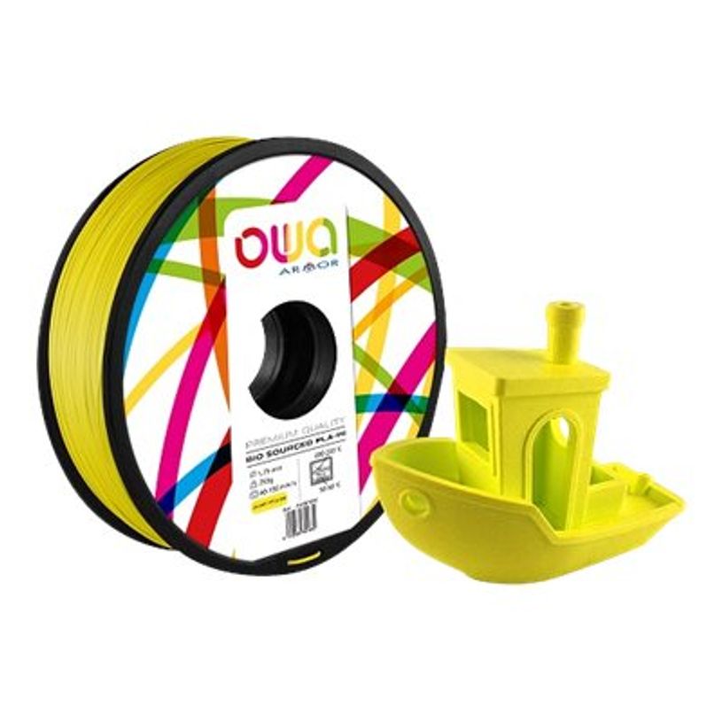 3112539351632-OWA - Filament 3D PLA-Hi - jaune - Ø 175 mm - 750g-P_79423612_1-0