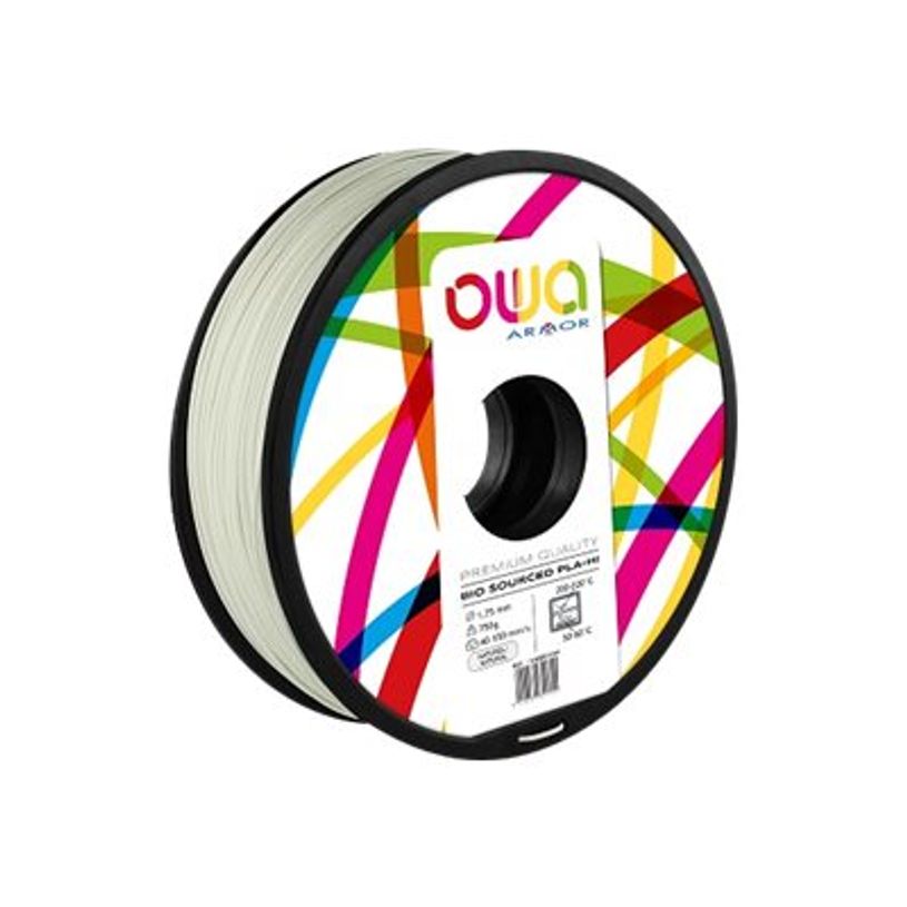 3112539351755-OWA - Filament 3D PLA-Hi - blanc - Ø 175 mm - 750g-P_79423623_1-0