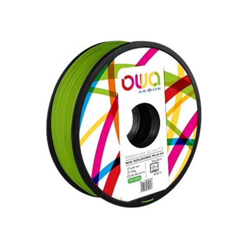 3112539351847-OWA - Filament 3D PLA-Hi - vert - Ø 285 mm - 750g-P_79423632_1-0