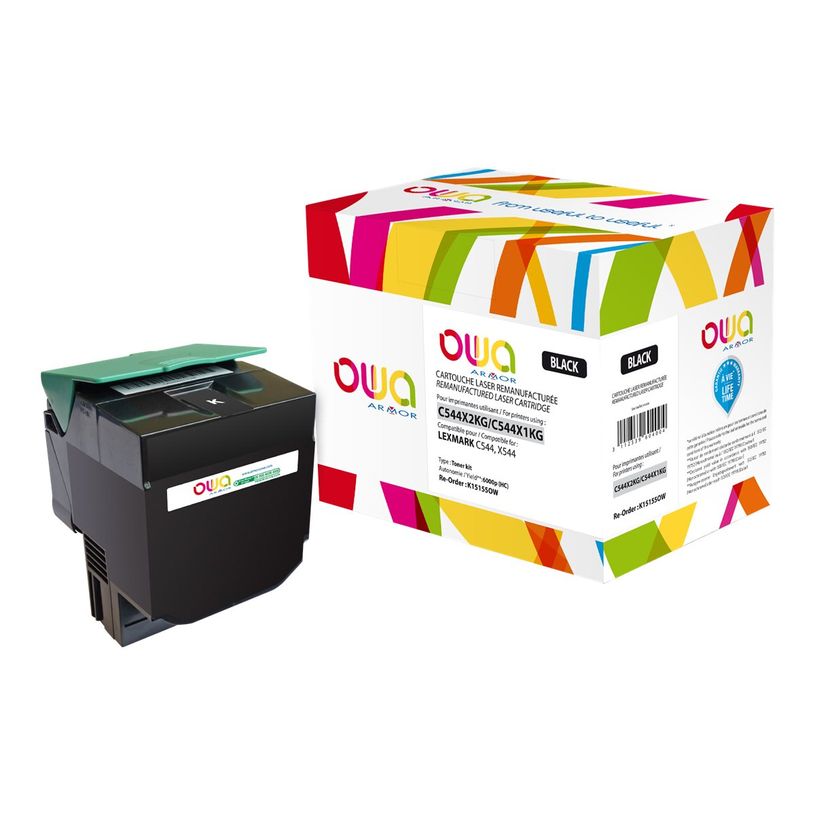 3112539604004-Cartouche laser remanufacturée Lexmark C544 - noir - Owa-P_79423642_1-0