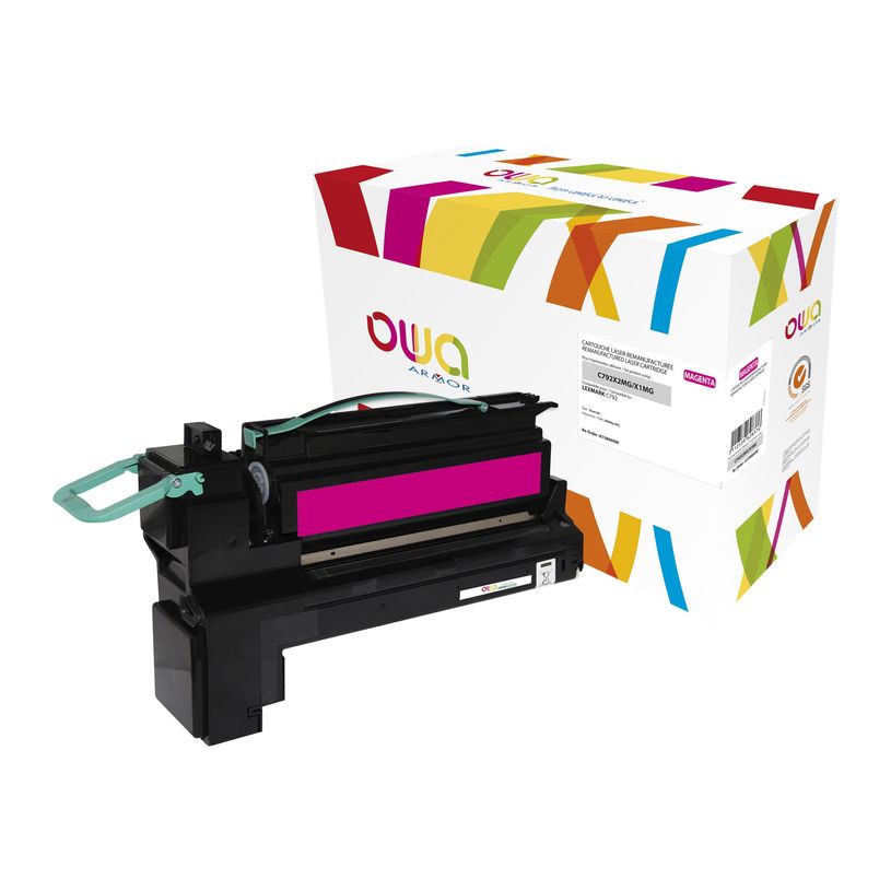 3112539628376-Cartouche laser remanufacturée Lexmark C792X2MG - magenta - Owa-P_79423702_1-0