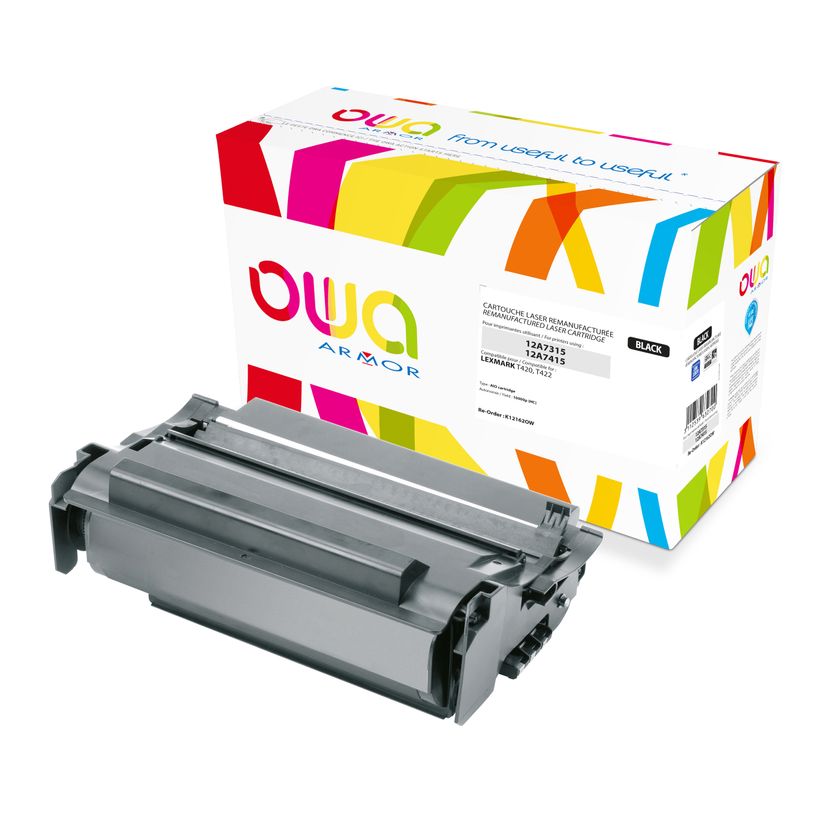 3112539632700-Lexmark 12A7315 - remanufacturé OWA K12162OW - noir - cartouche laser-P_79423710_1-0