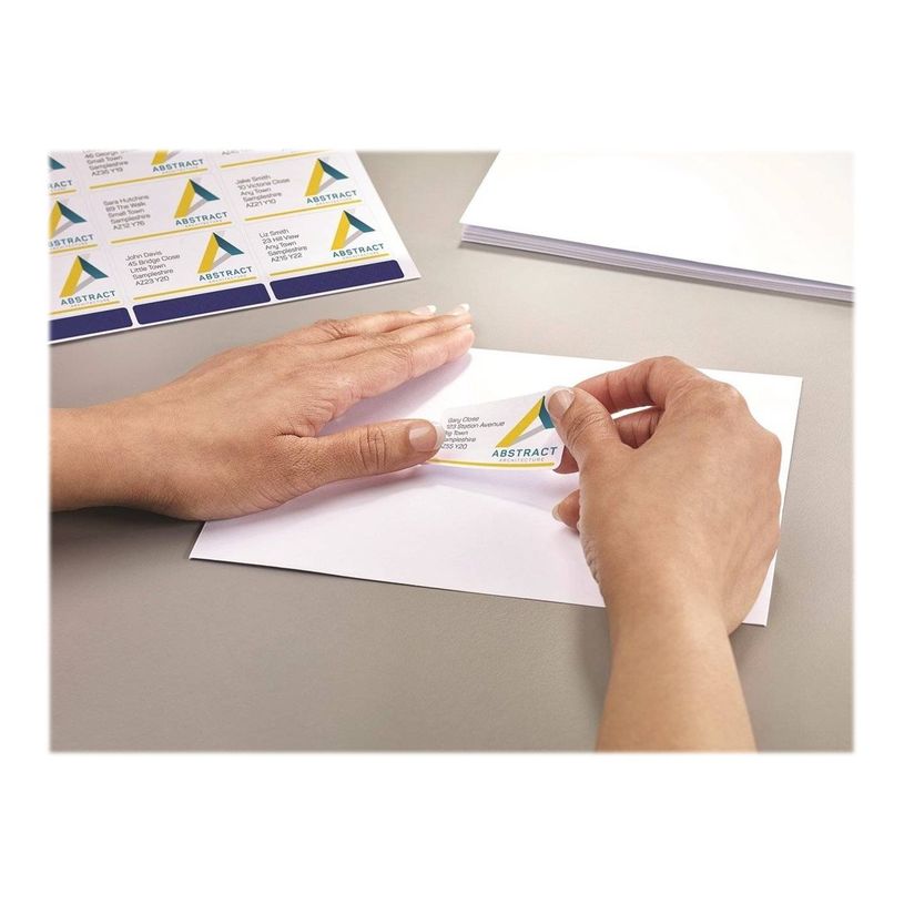 5014702086724-Avery - 150 Étiquettes adresse blanches - 99,1 x 57 mm - Impression laser - réf L7173-15-P_79423791_2-1