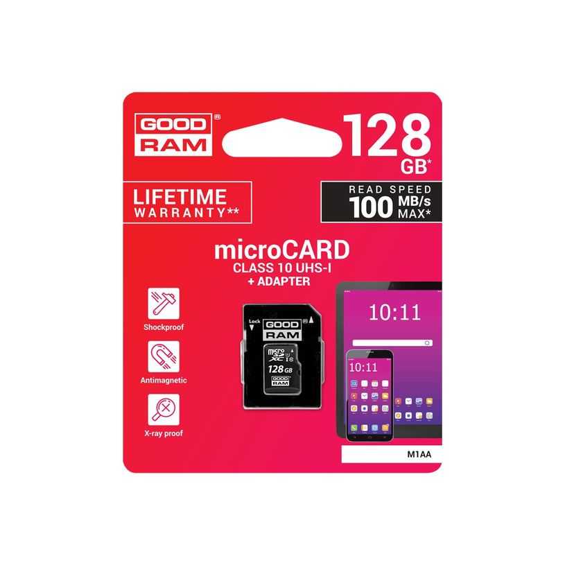 5908267913178-Goodram - carte mémoire 128 Go - Class 10 - micro SDXC UHS-I U1-P_79423810_5-4