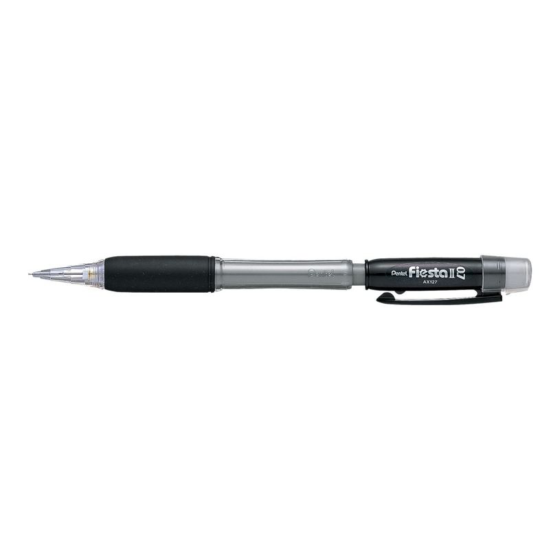 0884851034496-Pentel Fiesta II - Lápiz Portaminas - HB - 0.7 mm - retractil - con borrador-P_79423815_2-1