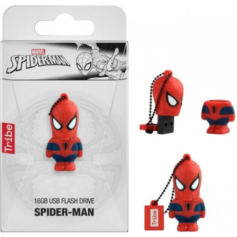 8034135437471-Tribe Marvel Spider-Man - clé USB 16 Go - USB 2.0-P_79423966_2-1