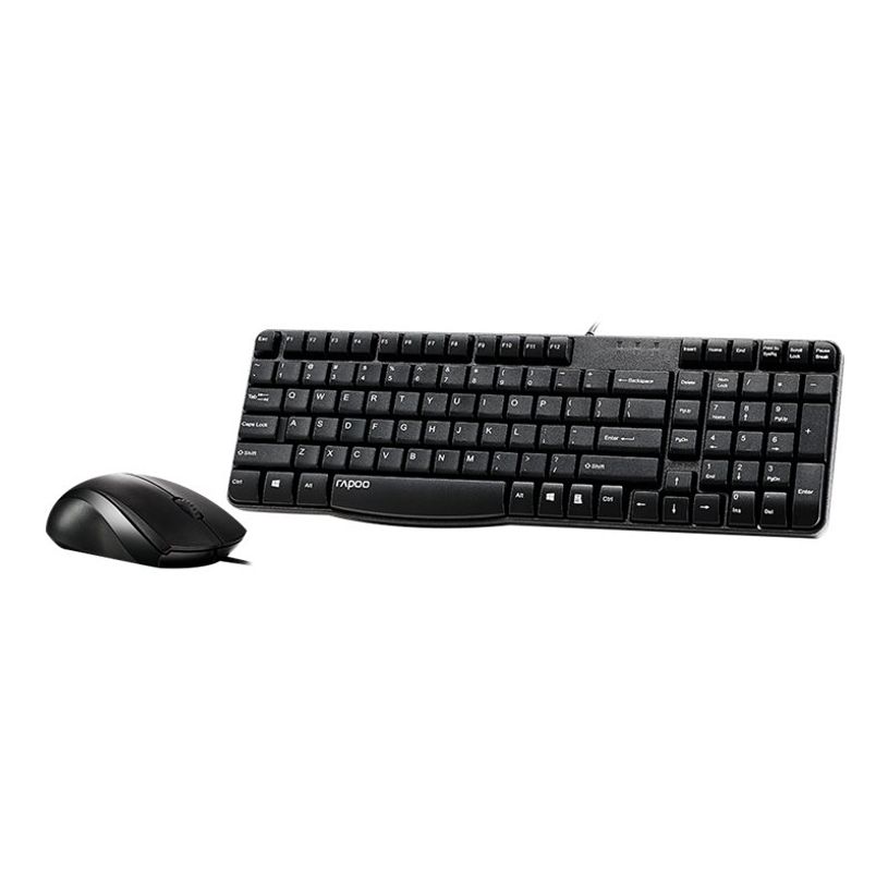 6940056147226-Rapoo N1850 - ensemble clavier et souris filaire Azerty -P_79423999_1-0