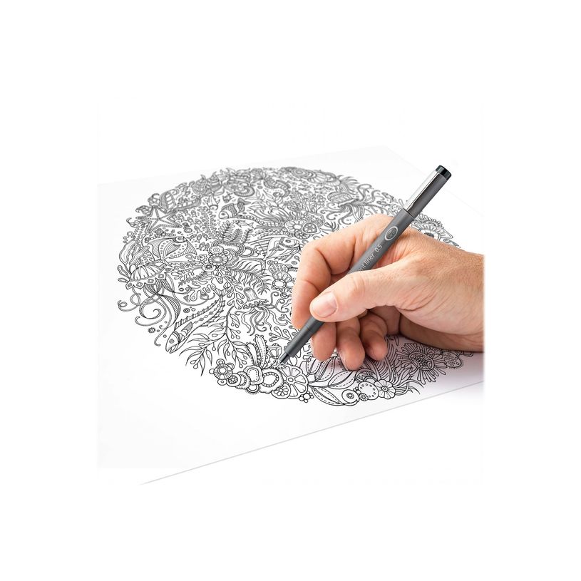 4007817309247-STAEDTLER pigment liner - Pack de 8 Feutres fins - pointes assorties - noir-P_79424316_4-3