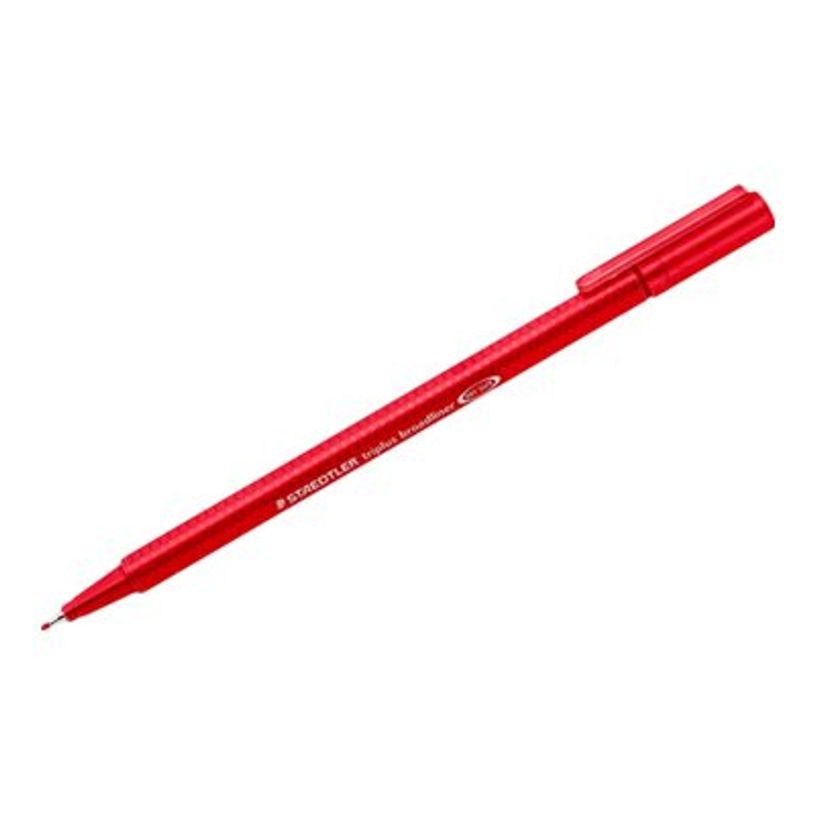 4007817338018-STAEDTLER triplus broadliner 338 - Feutre fin - rouge-P_79424319_1-0