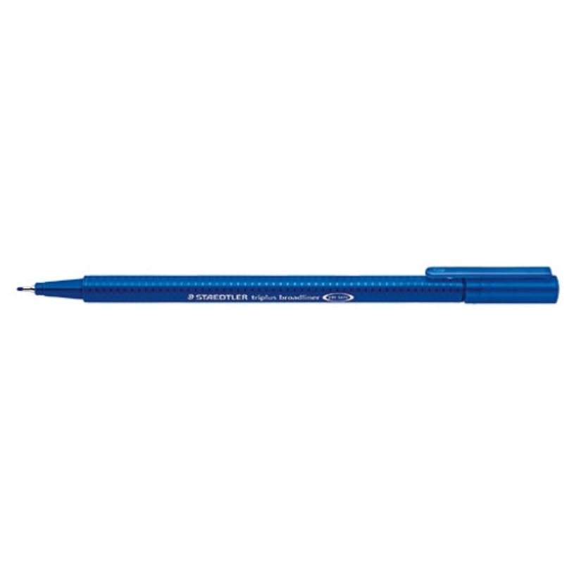 4007817338032-STAEDTLER triplus broadliner 338 - Feutre fin - bleu-P_79424321_1-0