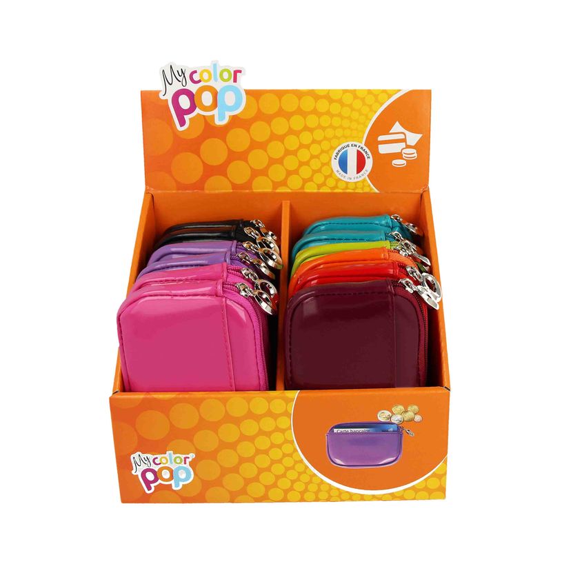 3700536113010-Color Pop - Porte-monnaie PVC - disponible dans différentes couleurs-P_79424391_1-0