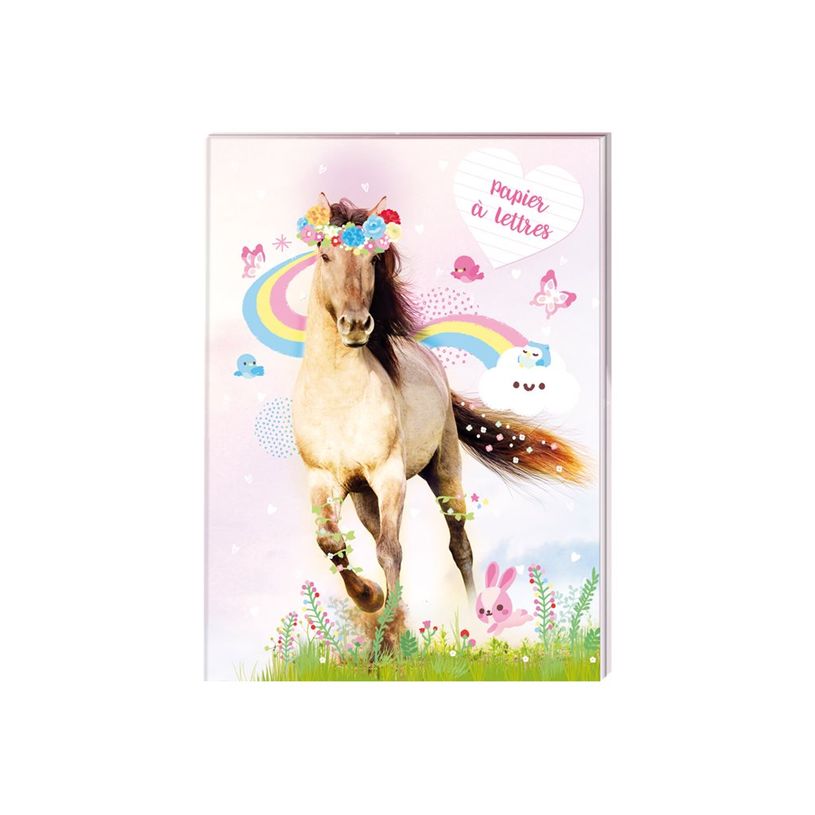 3108724543739-Oberthur - Papier à lettres - Cheval-P_79424455_2-0