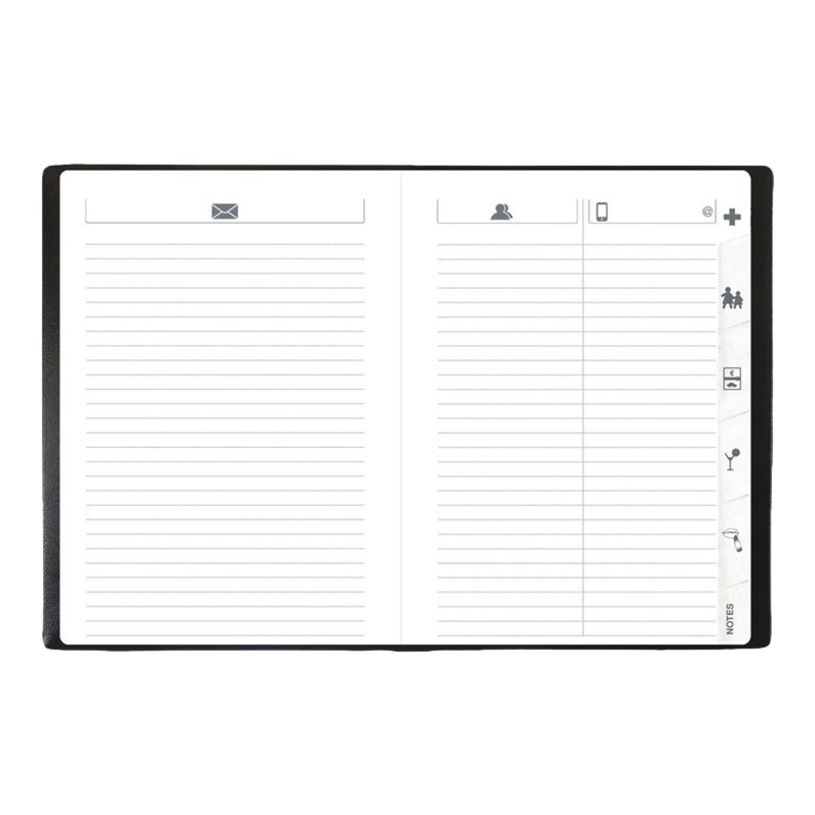 3371010383627-Quo Vadis Toscana - Répertoire Carnet d'adresses 15 x 21 cm - fuchsia-P_79424474_1-2