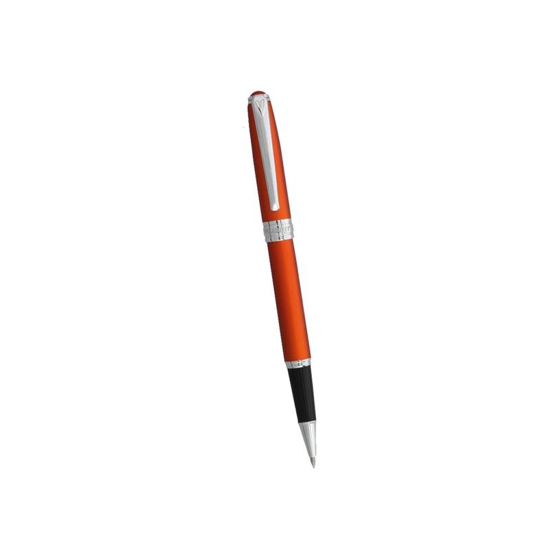3219912664485-Vuarnet Eagle - Parure stylo à bille et sylo plume orange laqué métallisé-P_79424592_1-0