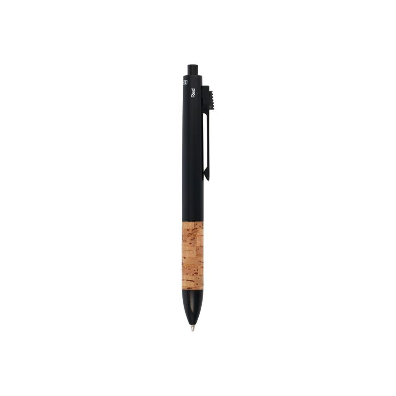 4014421313133-Online Multipen - Stylo à bille 4 en 1 (3 couleurs et porte-mines) bambou -P_79424697_1-0