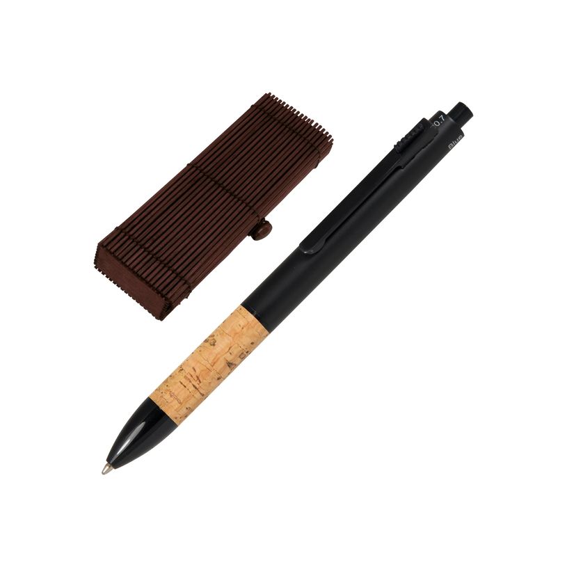 4014421313133-Online Multipen - Stylo à bille 4 en 1 (3 couleurs et porte-mines) bambou -P_79424697_3-2