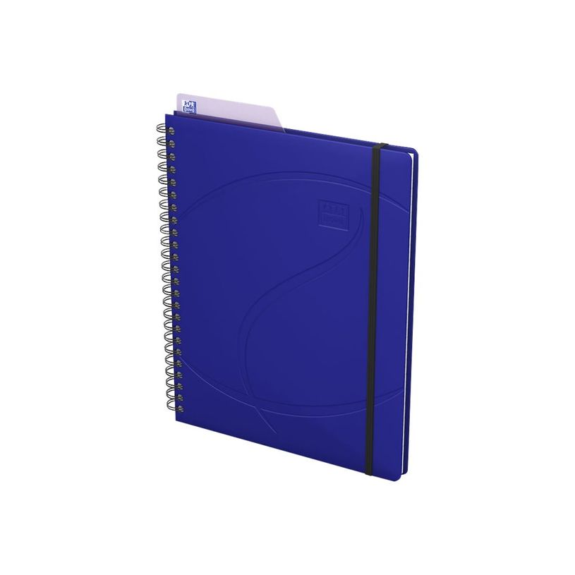 3020120058481-Oxford Beauty Eden - Cahier A5+ à spirale et élastique - petits carreaux - avec onglets -P_79424824_13-6