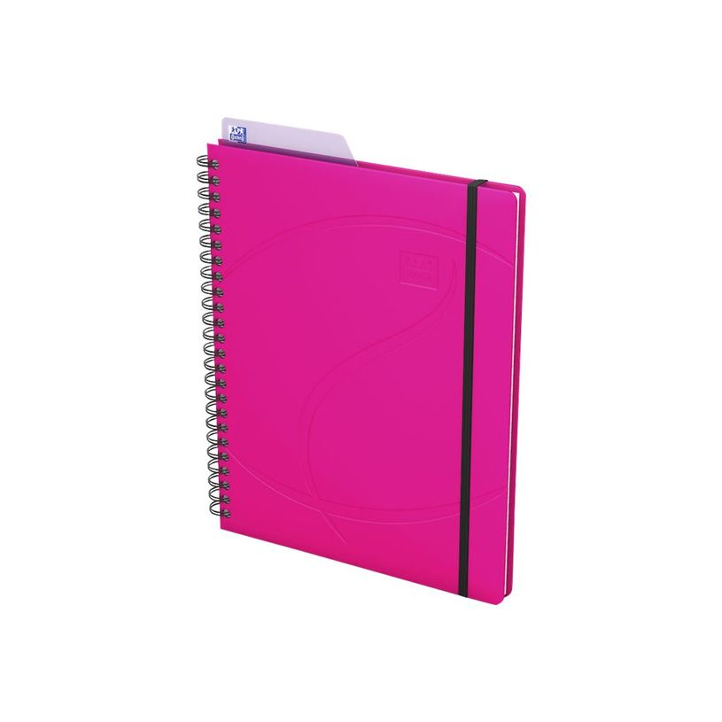 3020120066387-Oxford Beauty Eden - Cahier A5+ à spirale et élastique - ligné - avec onglets autocollan-P_79424828_9-6