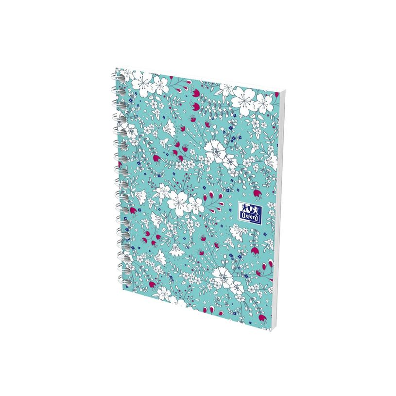 3020120113494-Oxford Floral - Carnet de notes à spirale - A6 - 100 pages - petits carreaux-P_79424845_5-4