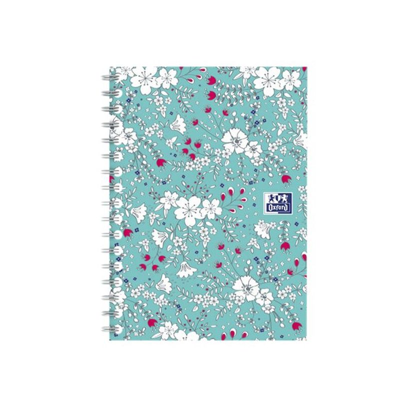 3020120113494-Oxford Floral - Carnet de notes à spirale - A6 - 100 pages - petits carreaux-P_79424845_9-8