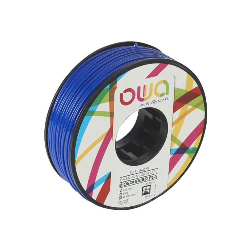 3112539711962-OWA - filament 3D PLA - bleu foncé - Ø 175 mm - 250g-P_79424886_1-0