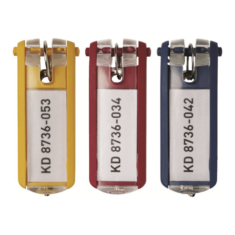 4005546104003-Durable - 6 porte-clés plastiques Key Clip - couleurs assorties-P_79424895_5-3