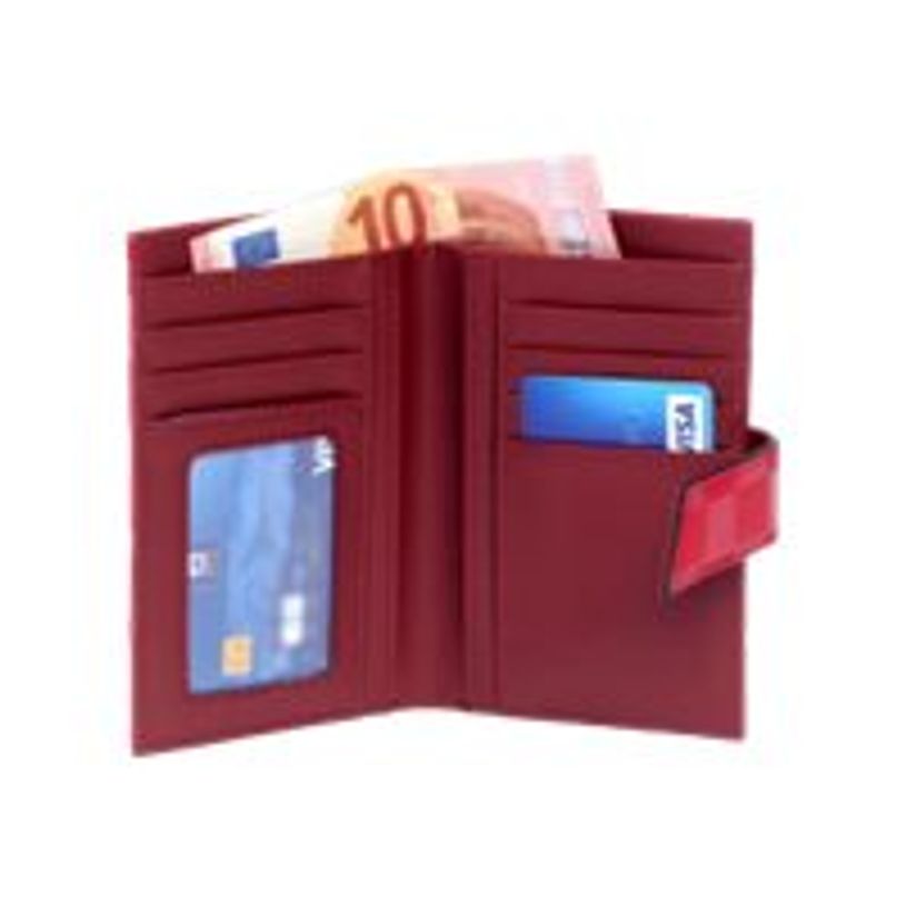 3281640408693-Cristo Damiers - Portefeuille rouge-P_79424940_1-0
