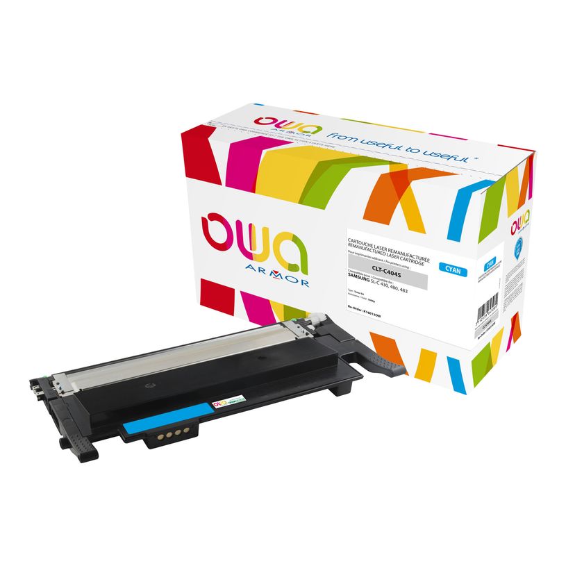 3112539643089-Cartouche laser remanufacturée Samsung CLT-404S - cyan - Owa-P_79425147_2-1