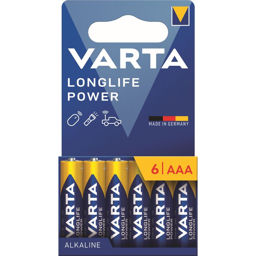 4008496072002-VARTA Longlife Power - 6 piles alcalines - AAA LR03-P_79425150_2-0