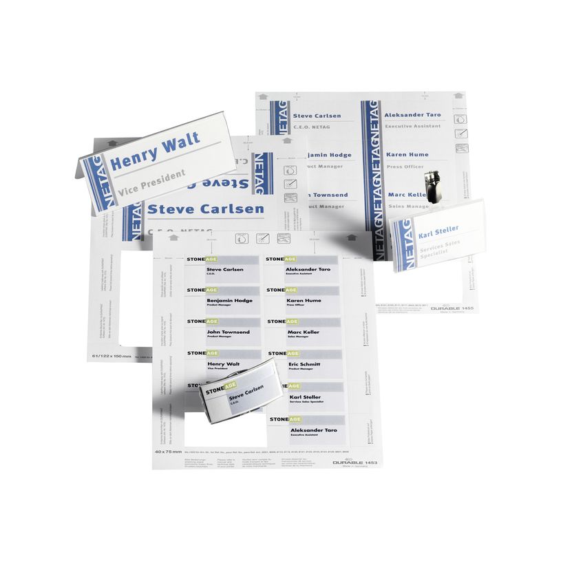 4005546140551-Durable - 200 Cartes prédécoupées pour badges 54 x 90 mm-P_79425226_2-1