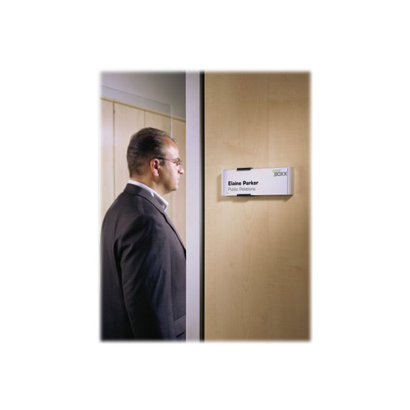 4005546400020-Durable Info Sign - Plaque de porte personnalisable - format "Titre"-P_79425228_1-5
