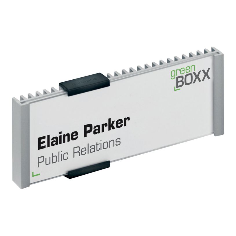 4005546400020-Durable Info Sign - Plaque de porte personnalisable - format "Titre"-P_79425228_4-2