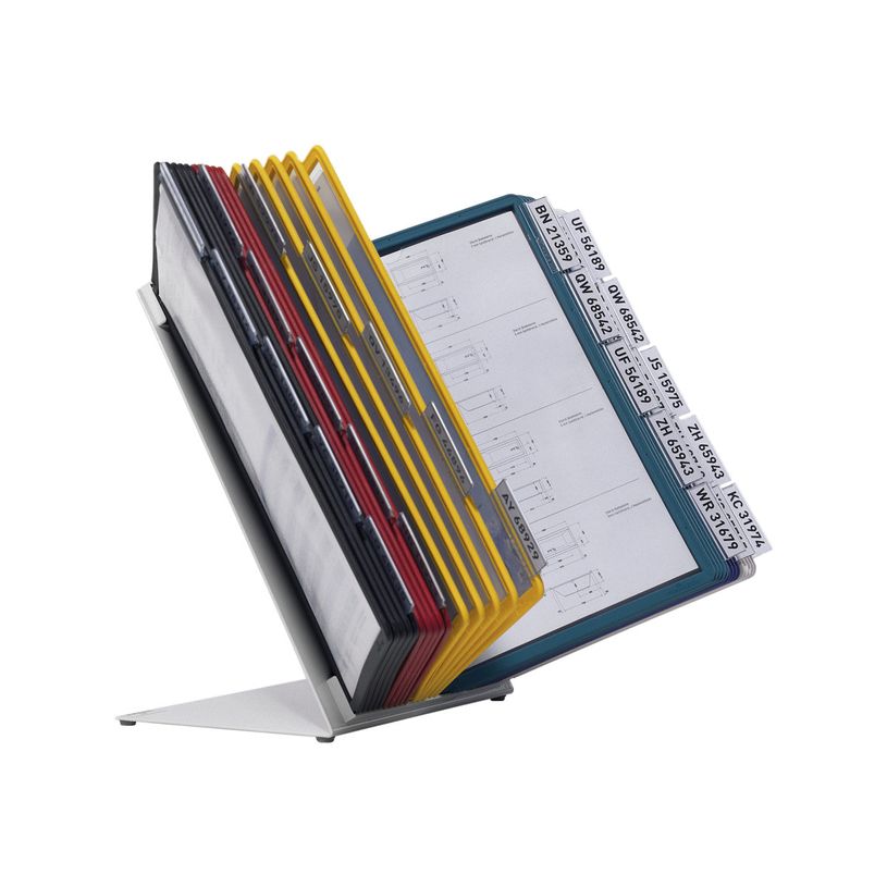 4005546504926-Durable Vario - Pupitre de table (lutrin) avec 30 pochettes A4 - couleurs assorties-P_79425235_1-0