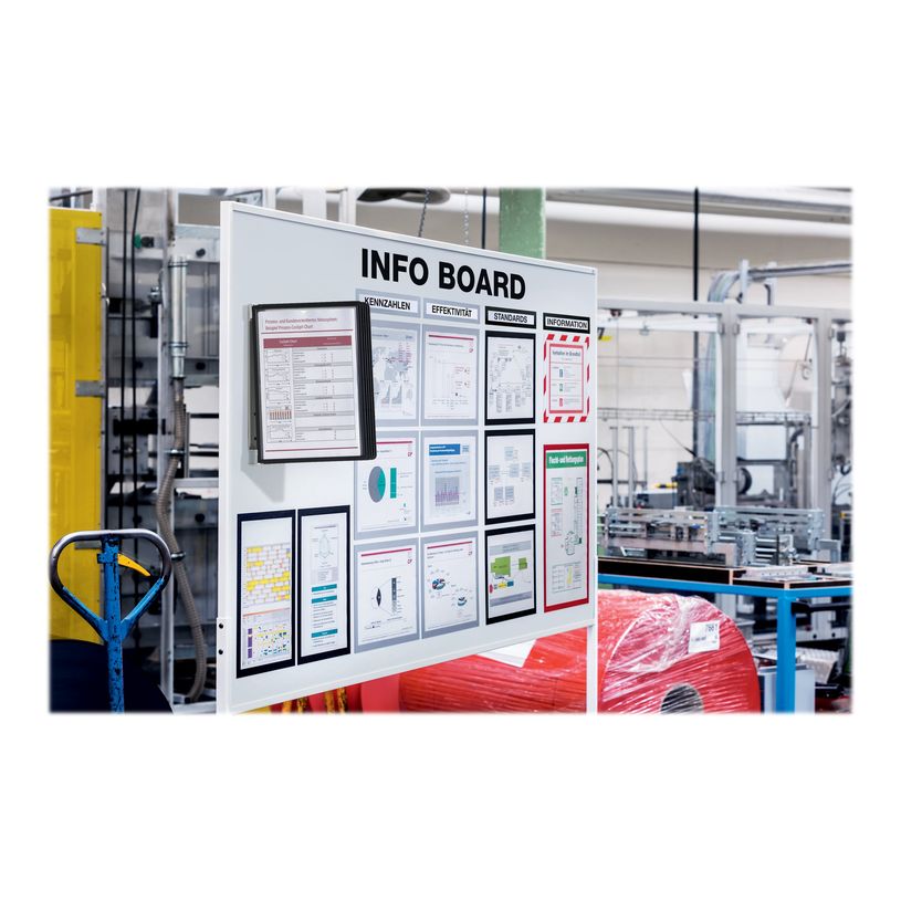 4005546506517-Durable Vario - Support mural magnétique avec 5 pochettes A4 - noir-P_79425239_4-3