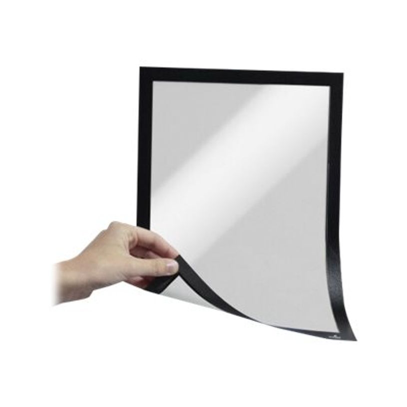 4005546981123-Durable Duraframe Magnetic - Cadre d'affichage magnétique - A4 - noir - pour surfaces mét-P_79425269_4-3