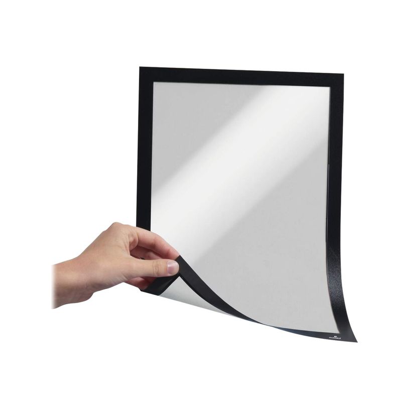 4005546981123-Durable Duraframe Magnetic - Cadre d'affichage magnétique - A4 - noir - pour surfaces mét-P_79425269_5-7
