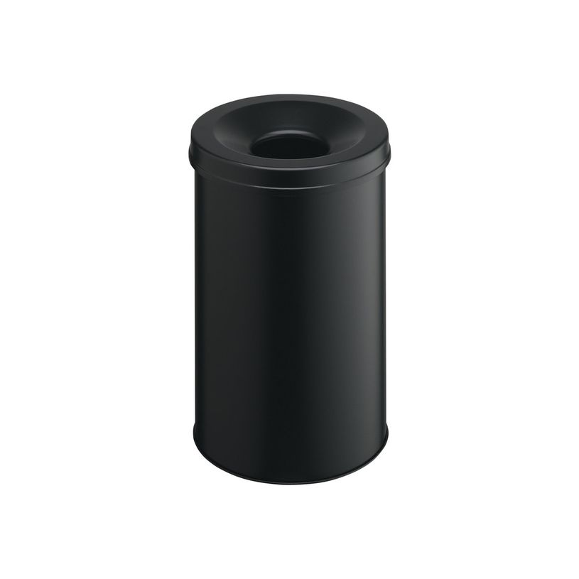 8710968458011-Durable - Corbeille à papier anti-feu avec étouffoir 30L - Noir-P_79425276_2-1