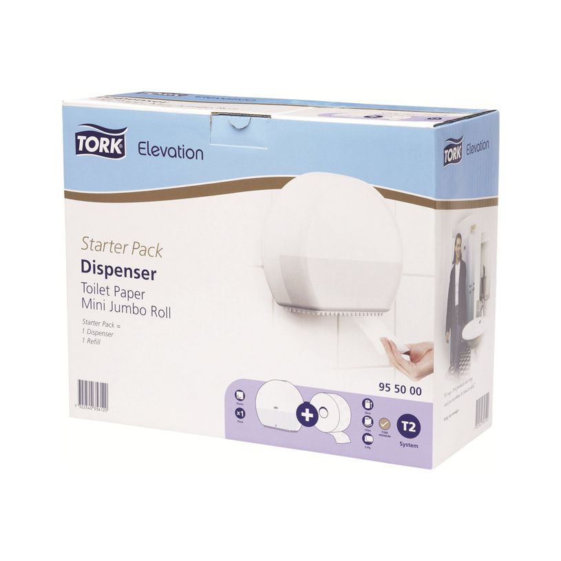 7322540354843-Tork Elevation Starter Pack Mini Jumbo T2 - Distributeur de papier toilette vendu avec 1 ro-P_79425368_3-0