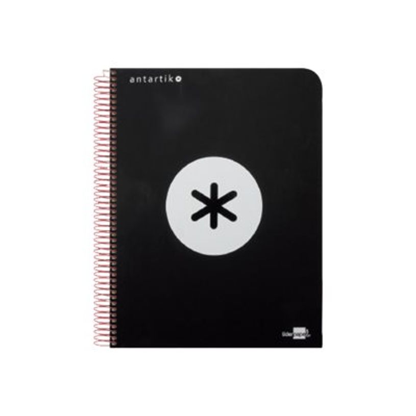 8423473744714-Antartik - Cahier à spirale A4 (21x29,7 cm) - 240 pages - petits carreaux (5x5 mm) - noir-P_79425437_1-0