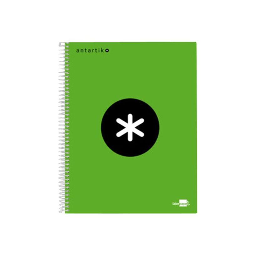 8423473745995-Antartik - Cahier à spirale A5 - 240 pages - petits carreaux (5x5 mm) - vert-P_79425455_1-0