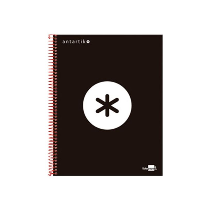 8423473746015-Antartik - Cahier à spirale A5 - 240 pages - petits carreaux (5x5 mm) - noir-P_79425457_1-0