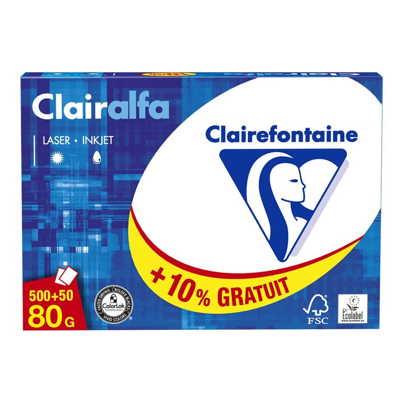 3329685197926-Clairefontaine CLAIRALFA - Carton de 5 ramettes de 550 feuilles - 80g/m² - papier ordinair-P_79425581_2-1