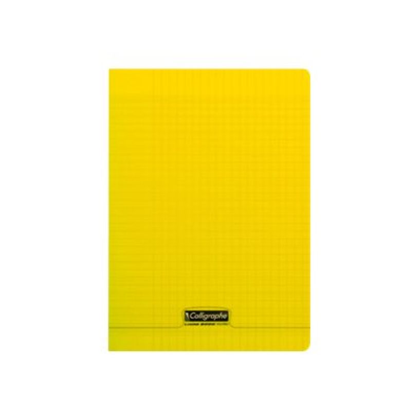 3210330183343-Calligraphe 8000 - Cahier polypro A4 (21x29,7 cm) - 96 pages - petits carreaux (5x5 mm) - j-P_79425705_1-0