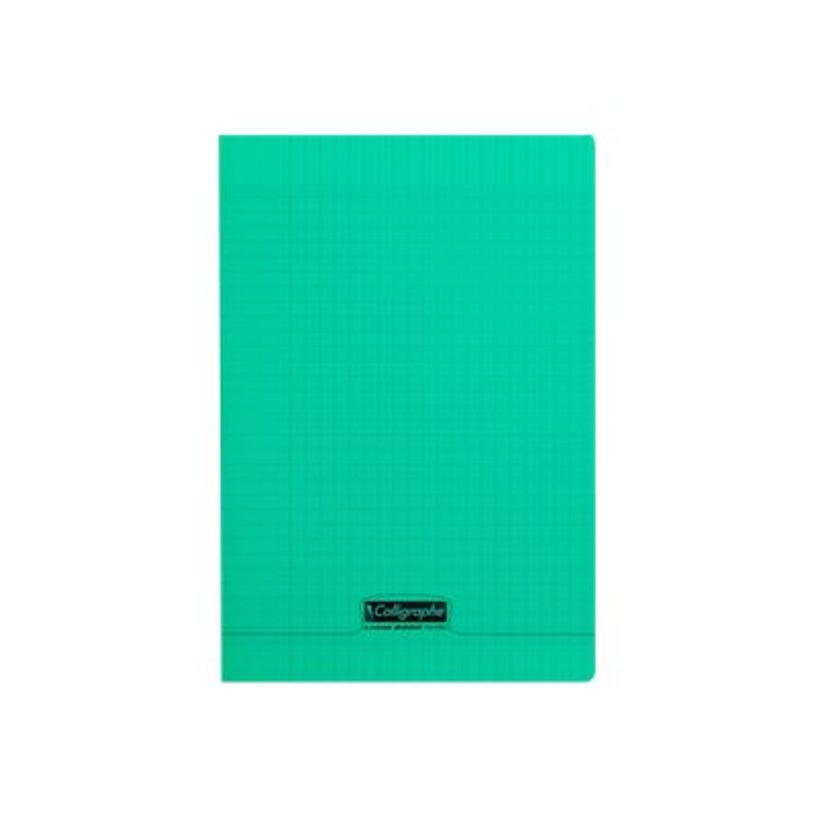 3210330183350-Calligraphe 8000 - Cahier polypro A4 (21x29,7 cm) - 96 pages - petits carreaux (5x5 mm) - v-P_79425706_1-0