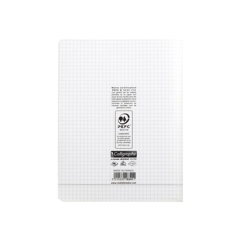 3210330183411-Calligraphe 8000 - Cahier polypro 17 x 22 cm - 192 pages - petits carreaux (5x5 mm) - trans-P_79425710_2-1