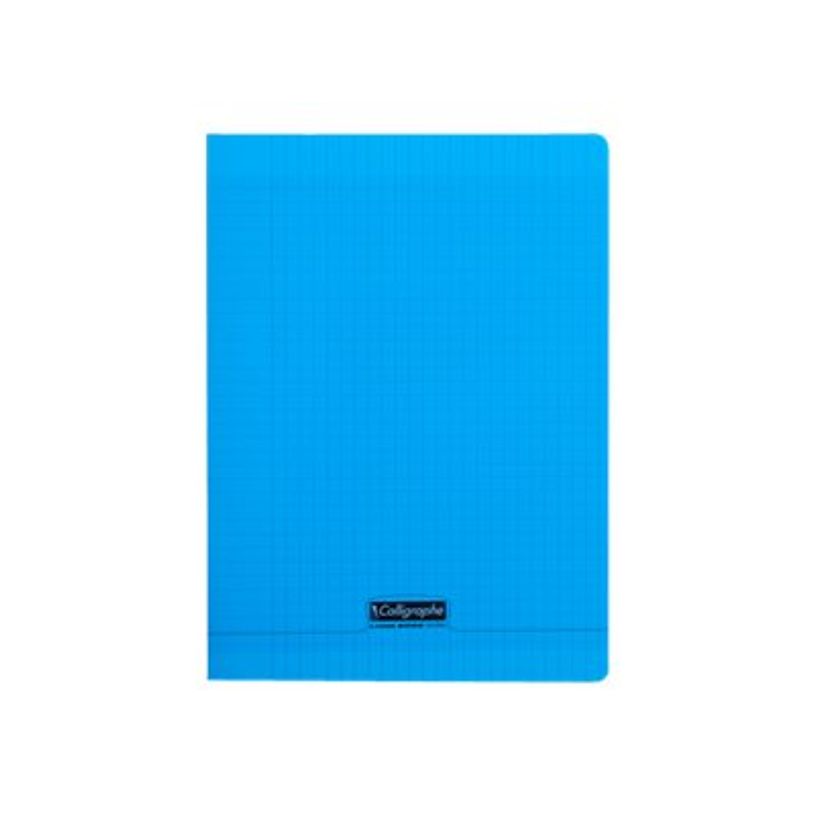 3210330183824-Calligraphe 8000 - Cahier polypro 24 x 32 cm - 96 pages - petits carreaux (5x5 mm) - bleu-P_79425712_1-0