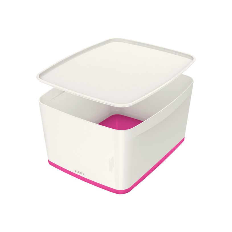 4002432116478-Leitz MyBox - Boîte de rangement format moyen - blanc/rose-P_79425778_8-3