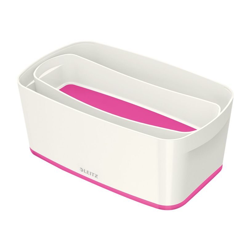 4002432116515-Leitz MyBox - Boîte de rangement petit format - blanc/rose-P_79425782_5-1