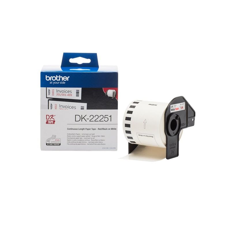 4977766766746-Brother DK22251 - papel continuo de etiqueta - 1 bobina(s) - Rollo (6,2 cm x 15,24 m)-P_79425800_11-8